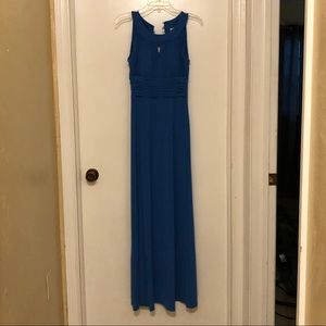 Make offer!! 
Beautiful Blue floor dress